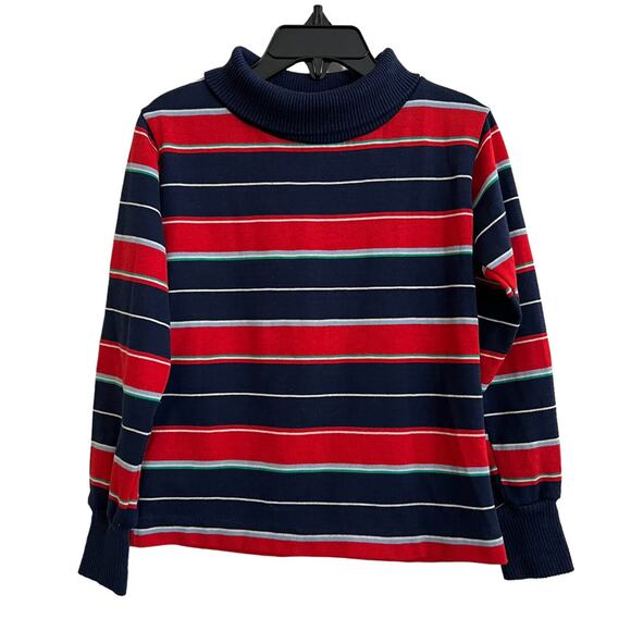 Vintage Healthtex Striped Turtleneck - Picture 1 of 6